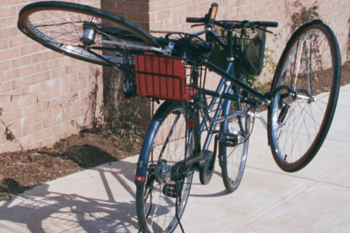 Blue Bike Transporter